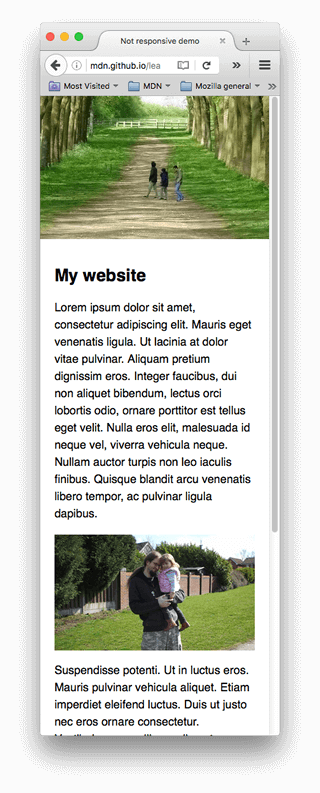 استفاده از تصاویر واکنش‌گرا در HTML
